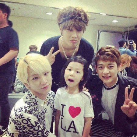 Küçük kız çok şanslı. :))